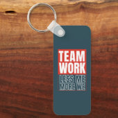 Gepersonaliseerd Logo Inspirerend teamwork-bedrijf Sleutelhanger (Voorkant)