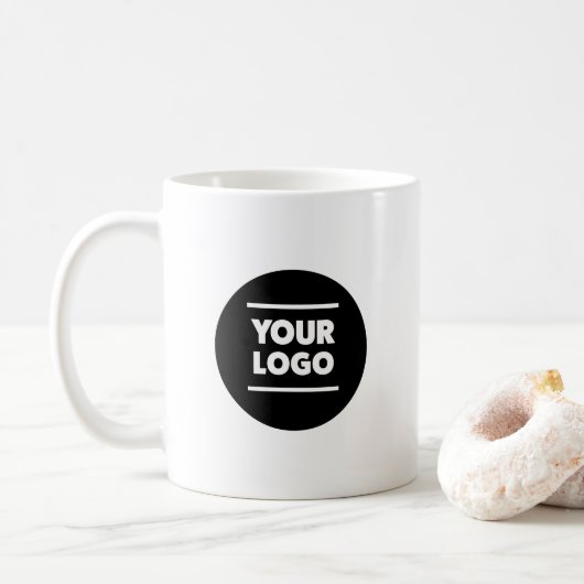 Gepersonaliseerd Logo Koffiemok (Met donut)