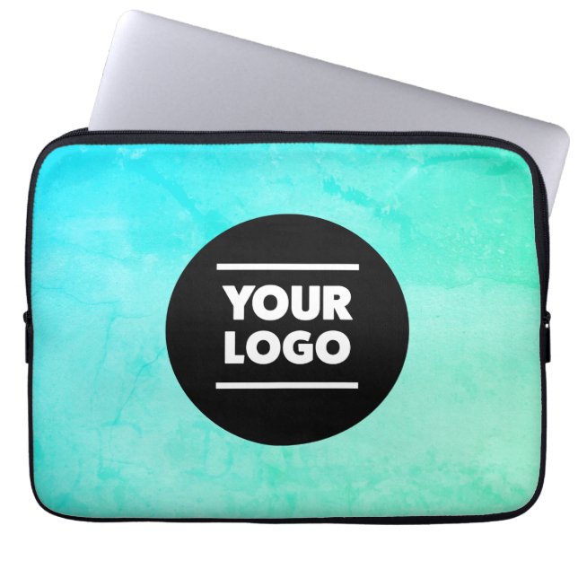 Gepersonaliseerd Logo Laptop Sleeve (Voorkant)