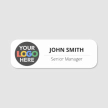 Gepersonaliseerd Logo Medewerker - Magnetische of 