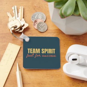 Gepersonaliseerd Logo Motivatie Team Spirit Kantoo Sleutelhanger