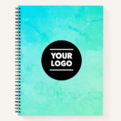 Gepersonaliseerd Logo Notitieboek (Voorkant)