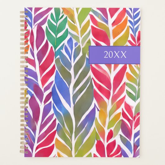 Gepersonaliseerd Maandelijks / Wekelijks Planner (Voorkant)