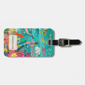 Gepersonaliseerd | Marien leven Bagagelabel (Voorkant horizontaal)