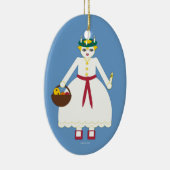 Gepersonaliseerd Martzkin St. Lucia Day Ornament (Rechts)
