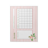 Gepersonaliseerd medicatielogboek notitieblok (Gedraaid)