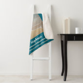 Gepersonaliseerd mediterraan Zee Uitzicht Sherpa Deken (In situ)