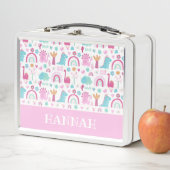 Gepersonaliseerd meisje Power Dinosaur (In situ)