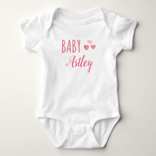 Gepersonaliseerd meisje romper