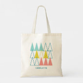 Gepersonaliseerd meisje tote bag (Achterkant)