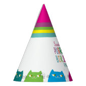 Gepersonaliseerd Meisje Verjaardagsfeest Feesthoedjes (Links)