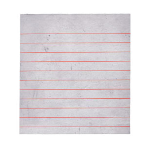  Gepersonaliseerd MemoPad met Bedrijfs Lijnen Notitieblok