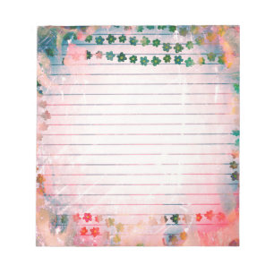  Gepersonaliseerd MemoPad met Bedrijfs Lijnen Notitieblok