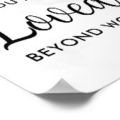 Gepersonaliseerd Memorial 6 Fotocollage begrafenis Poster (Hoek)