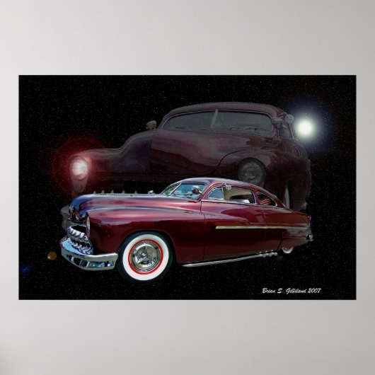 Gepersonaliseerd Merc Poster (Voorkant)