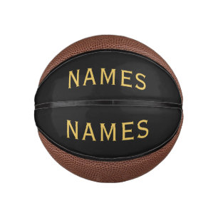Gepersonaliseerd met achternaam of bijnaam erop basketbal