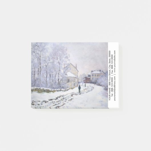 Gepersonaliseerd met Claude Monet Post-it Post-it® Notes (Voorkant)