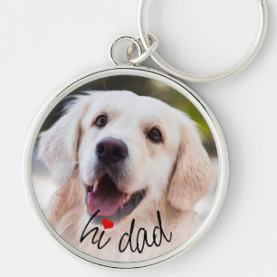 Gepersonaliseerd met foto van beste vriend hond Ha Sleutelhanger