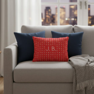 Gepersonaliseerd met Monogram & Runic Symbool Accent Kussen