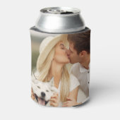 Gepersonaliseerd met uw Afbeelding Beer Huggies Cu Blikjeskoeler (Blikje Achterkant)