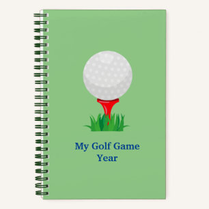 Gepersonaliseerd Mijn Golfspel Notitieboek