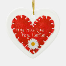 Gepersonaliseerd Mijn Hartjie Mijn Liefie Applique