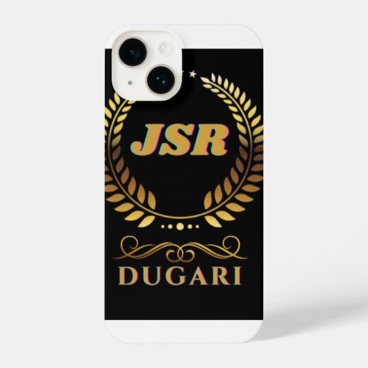 "Gepersonaliseerd mobiel Hoesje: uniek ontwerp" iPhone Hoesje (Achterkant)