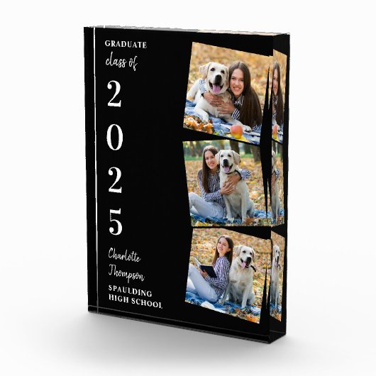 Gepersonaliseerd Modern Afstuderen Keepomwille Col Fotoblokken (Rechts)