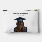 Gepersonaliseerd Modern Afstuderen Vrouw Afstudere Etui (Achterkant)