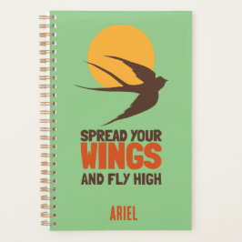 Gepersonaliseerd Modern Elegant Motivatie Planner