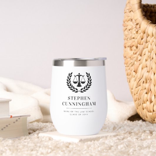 Gepersonaliseerd Modern Law School Afstuderen (Woonkamer)