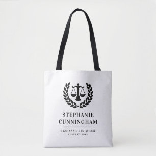 Gepersonaliseerd Modern Law School Afstuderen Draagtas