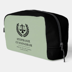 Gepersonaliseerd Modern Law School Afstuderen Toilettasje