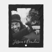 Gepersonaliseerd Moderne Foto Fleece Deken (Voorkant)