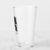 Gepersonaliseerd moderne fotobier glas (Links)