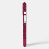 Gepersonaliseerd moerbeipatroon Case-Mate iPhone case (Achterkant / Links)