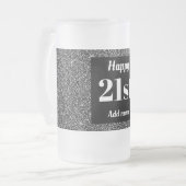  gepersonaliseerd mok cadeau voor verjaardagsglas  (Voorkant links)