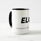 Gepersonaliseerd Mok met zakelijke Logo (Voorkant links)