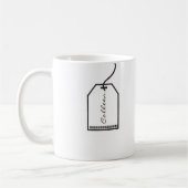 Gepersonaliseerd Mok Tea Bag (Links)