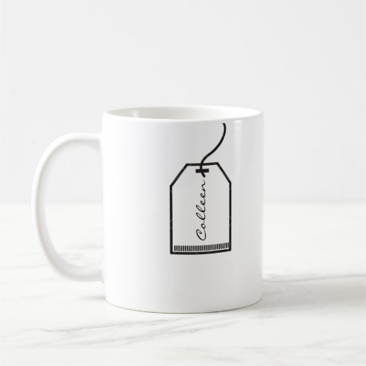 Gepersonaliseerd Mok Tea Bag (Links)