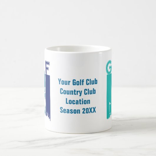 Gepersonaliseerd Mok voor Golfer Coffee (Center)