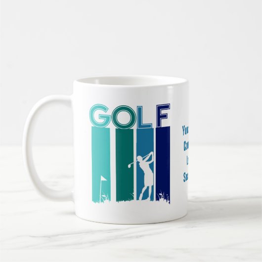 Gepersonaliseerd Mok voor Golfer Coffee (Links)