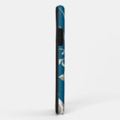 Gepersonaliseerd monogram, bloeiend vijn Botanisch Case-Mate iPhone Case (Achterkant/rechts)