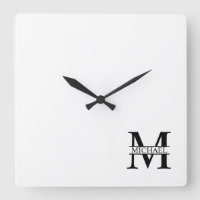 Gepersonaliseerd monogram en naam