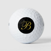 Gepersonaliseerd monogram golfballen (Voorkant)