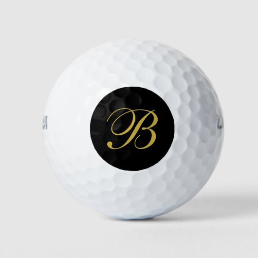 Gepersonaliseerd monogram golfballen (Voorkant)