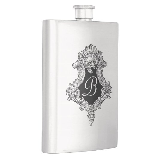 Gepersonaliseerd monogram Initiaal Flacon (Rechts)