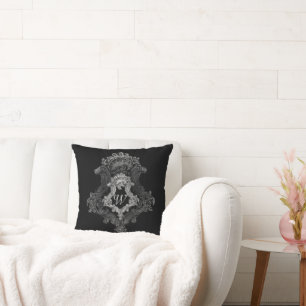 Gepersonaliseerd monogram Initiaal Kussen