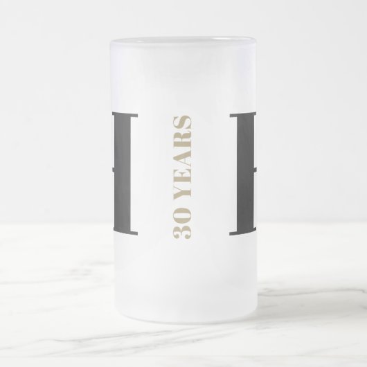 Gepersonaliseerd Monogram Mannen Mok (Center)