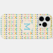 Gepersonaliseerd Monogram Moderne Waterverf Abstra Case-Mate iPhone Case (Achterkant (horizontaal))